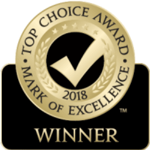 Top Choice Award 2018 - Mark of Excellence