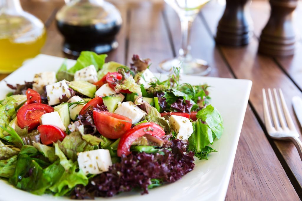 Greek Mediterranean salad recipe