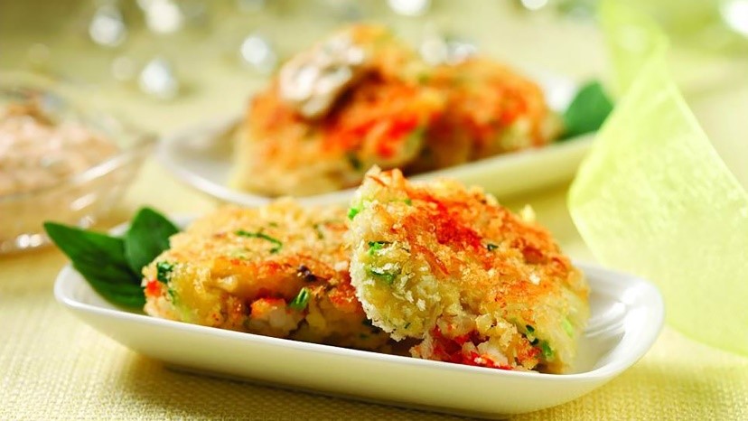 mini crab cakes