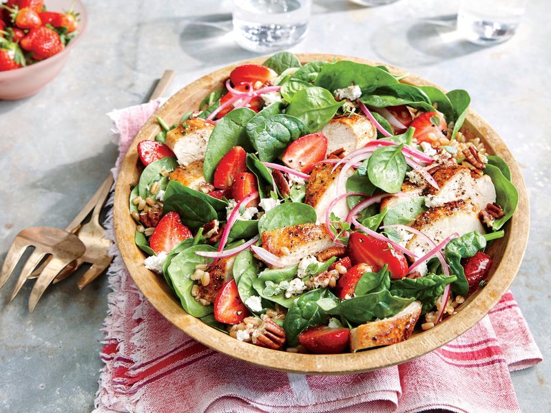 chicken and strawberry salad recipe